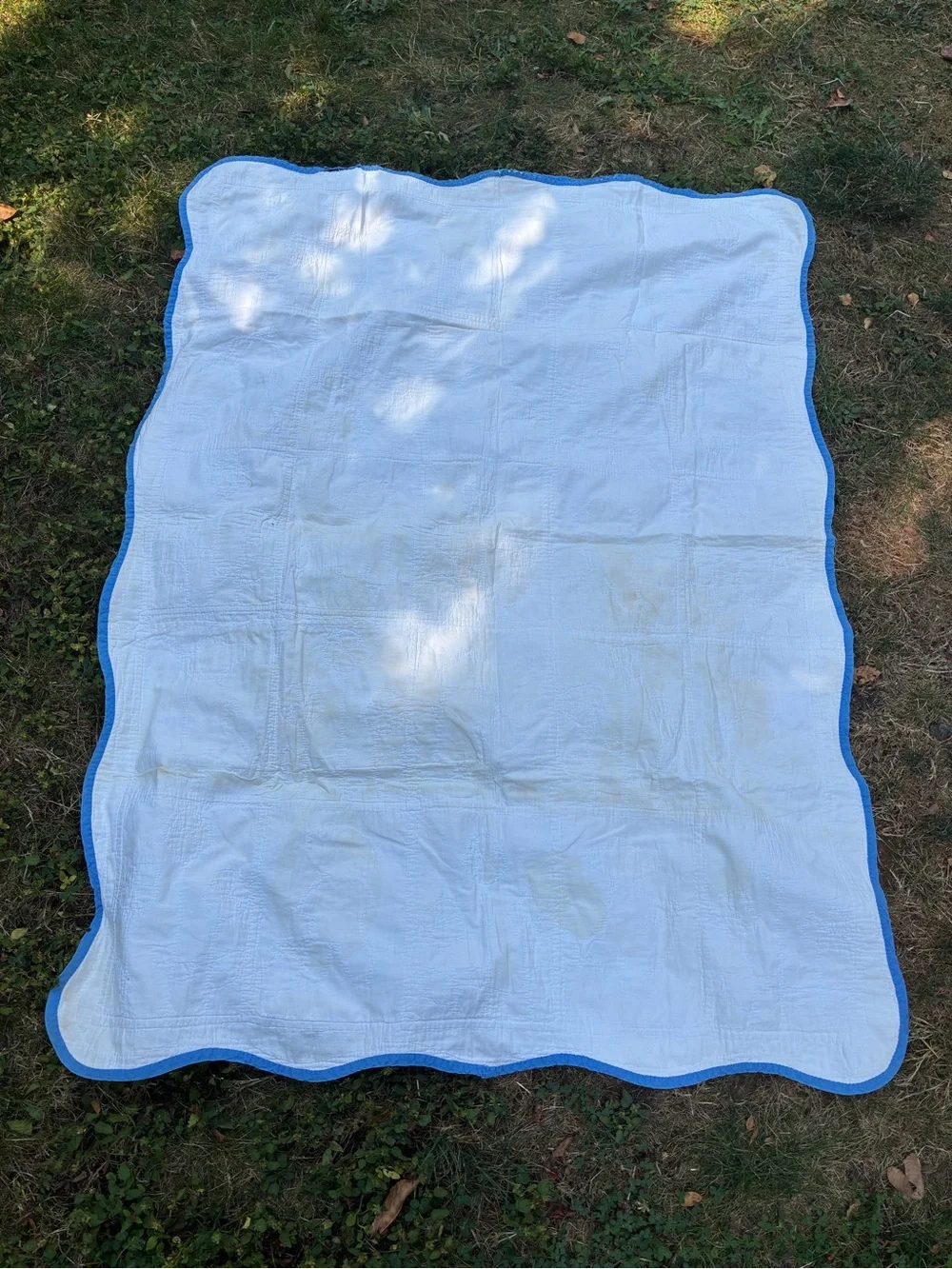 Antique quilt overall Sam